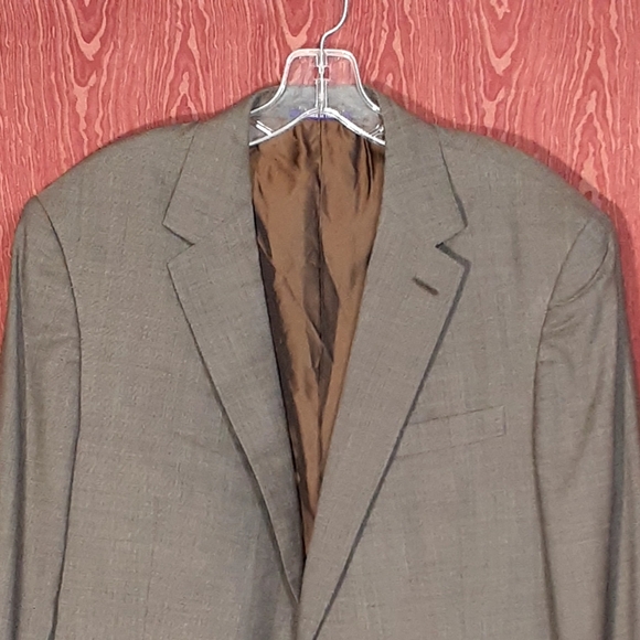 RALPH LAUREN PURPLE LABEL 2 Button Long Sleeve 100% Wool Blazer Men's Sz 44L - Picture 2 of 16